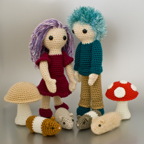 The Complete Idiot's Guide to Amigurumi by June Gilbank - patterns