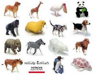 hitachi-animal-papercraft