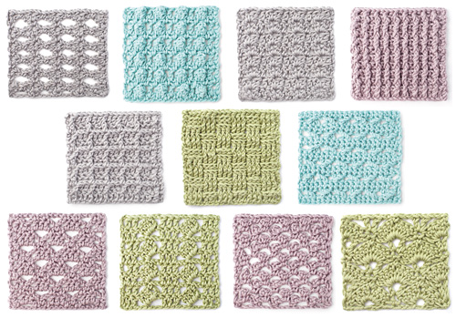 IG Crochet: Intermediate Stitch Gallery patterns