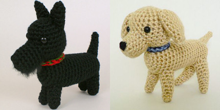 AmiDogs collar pattern by PlanetJune - free with any AmiDogs pattern purchase