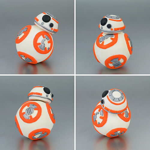 polymer clay BB-8 by planetjune