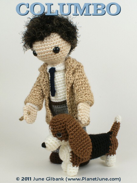 amigurumi Columbo by PlanetJune