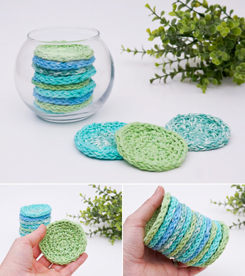 eco-friendly cosmetic rounds crochet pattern by planetjune
