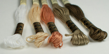 embroidery floss by planetjune