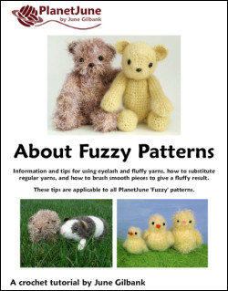 'About Fuzzy Patterns' reference guide, by June Gilbank
