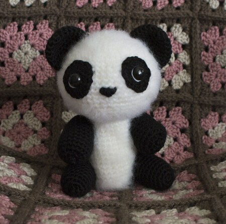 Crochet-Along Fuzzy Panda by planetjune