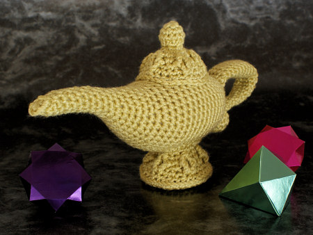 magic lamp amigurumi crochet pattern by planetjune