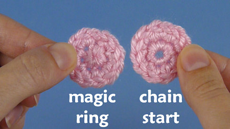 magic ring for crochet video tutorial, by planetjune