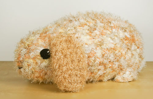 Mega Bun extreme amigurumi (made from Baby Bunnies crochet pattern by PlanetJune)