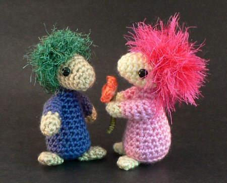 Mop Top Mascots crochet pattern by planetjune