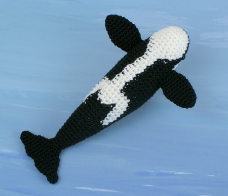 orca (killer whale) amigurumi crochet pattern by planetjune