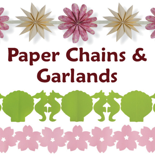 Paper Chains and Garlands, papercraft ebook by June Gilbank