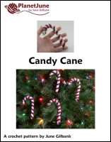 candy cane crochet pattern