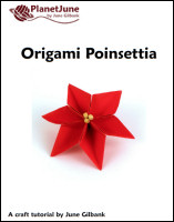 origami poinsettia tutorial