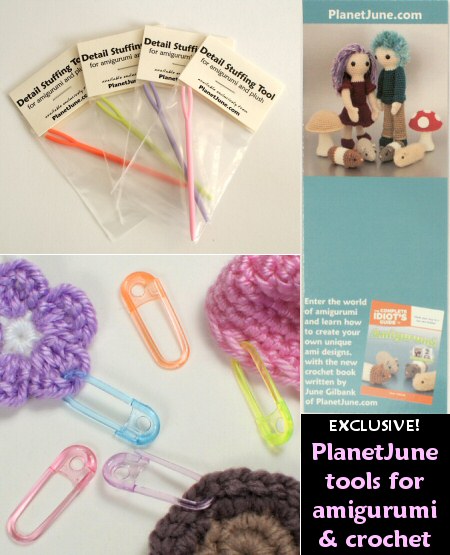 PlanetJune exclusive tools for amigurumi and crochet