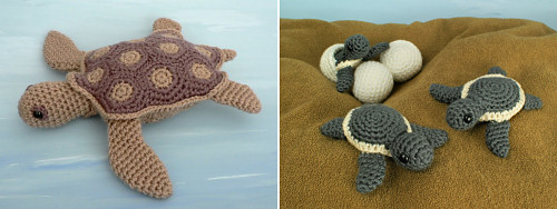 PlanetJune Sea Turtle crochet patterns