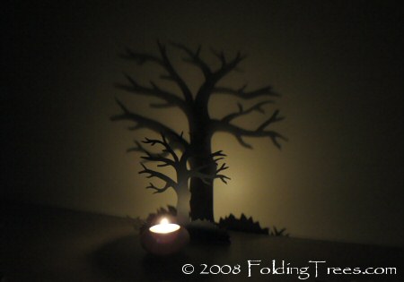papercut tree