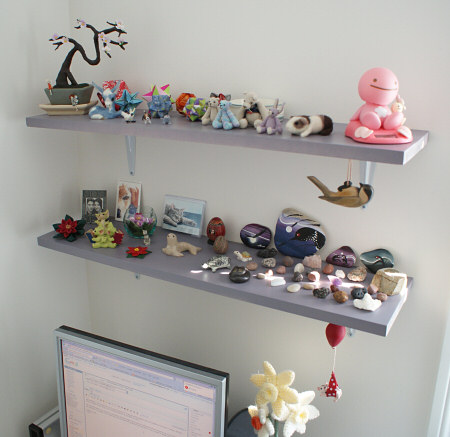 craft room shelves