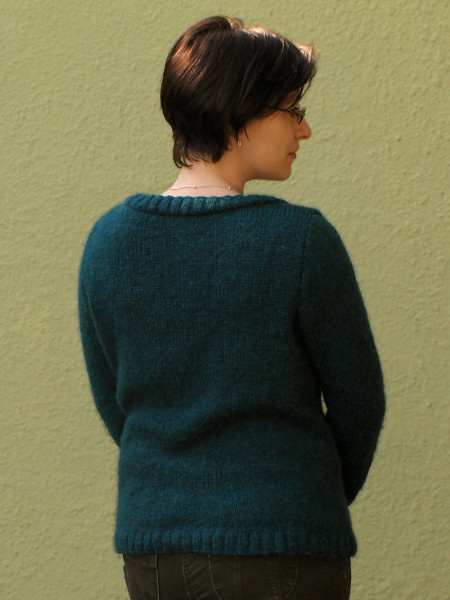 alpaca knit sweater by planetjune