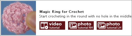 crochet tutorials master list by planetjune