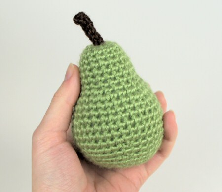 amigurumi pears crochet pattern by planetjune