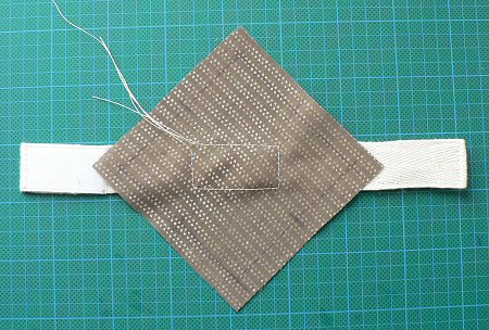 sew strap to fabric