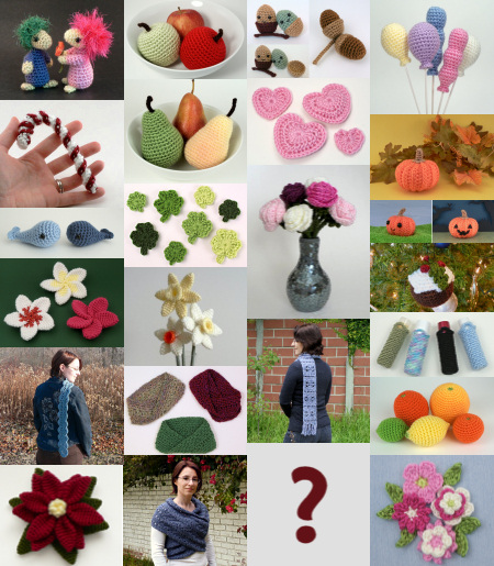 Donationware crochet patterns from PlanetJune