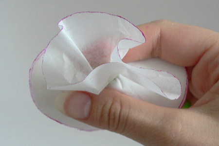 Tissue Paper Carnation · How To Make A Paper Flower · Papercraft