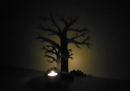 shadow tree decoration