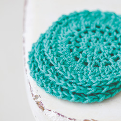 Idiot's Guides: Crochet by June Gilbank - Practice Project 4: Circular Coasters