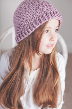 Idiot's Guides: Crochet by June Gilbank - Front-and-Back Hat pattern