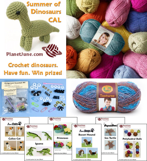 PlanetJune Summer of Dinosaurs CAL - prizes