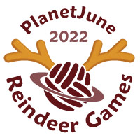 PlanetJune Reindeer Games 2022 logo