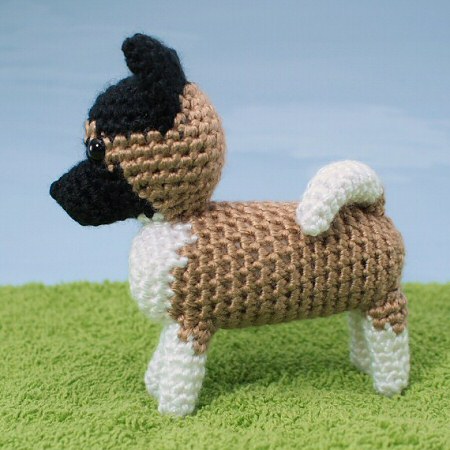 AmiDogs Akita amigurumi crochet pattern by planetjune