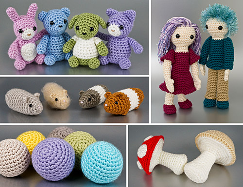 The Essential Guide to Amigurumi by June Gilbank - a range of amigurumi patterns