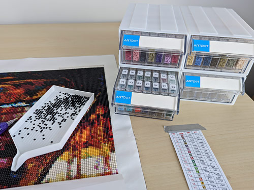 ARTDOT diamond painting accessories review