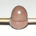 polymer clay acorn bead polymer clay acorn bead