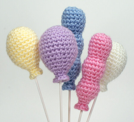 Amigurumi Balloons crochet pattern by planetjune