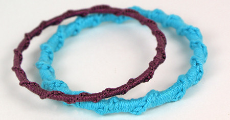 PlanetJune Accessories Twisted Chain Bangle crochet pattern