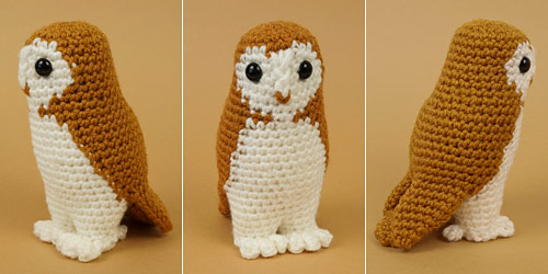 barn owl crochet expansion pack pattern by planetjune