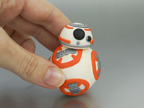 polymer clay BB-8