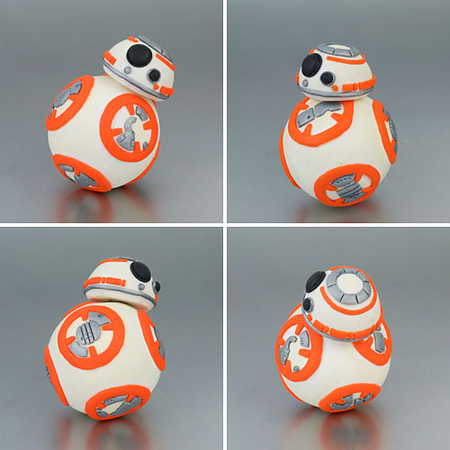 polymer clay BB-8