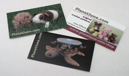 planetjune business cards