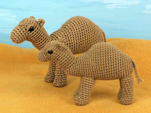 camel amigurumi crochet pattern by planetjune