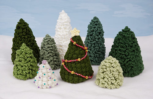 Christmas Trees Sets 1 & 2 crochet pattern by PlanetJune