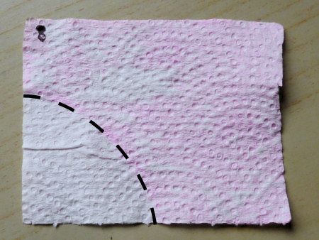 foam mat colour transfer experiment