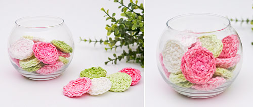 PlanetJune Accessories Eco-Friendly Cosmetic Rounds crochet pattern