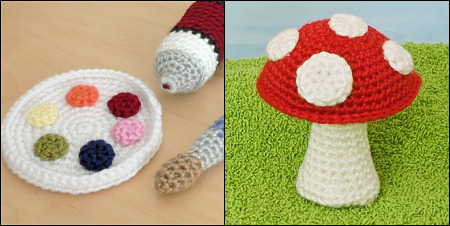 crocheted embellishments tutorial