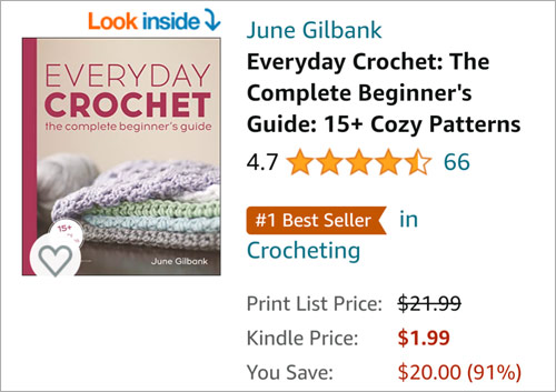 Everyday Crochet - Kindle edition on sale at amazon