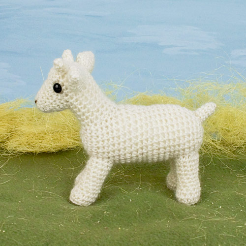 Farmyard Goats amigurumi crochet pattern by PlanetJune